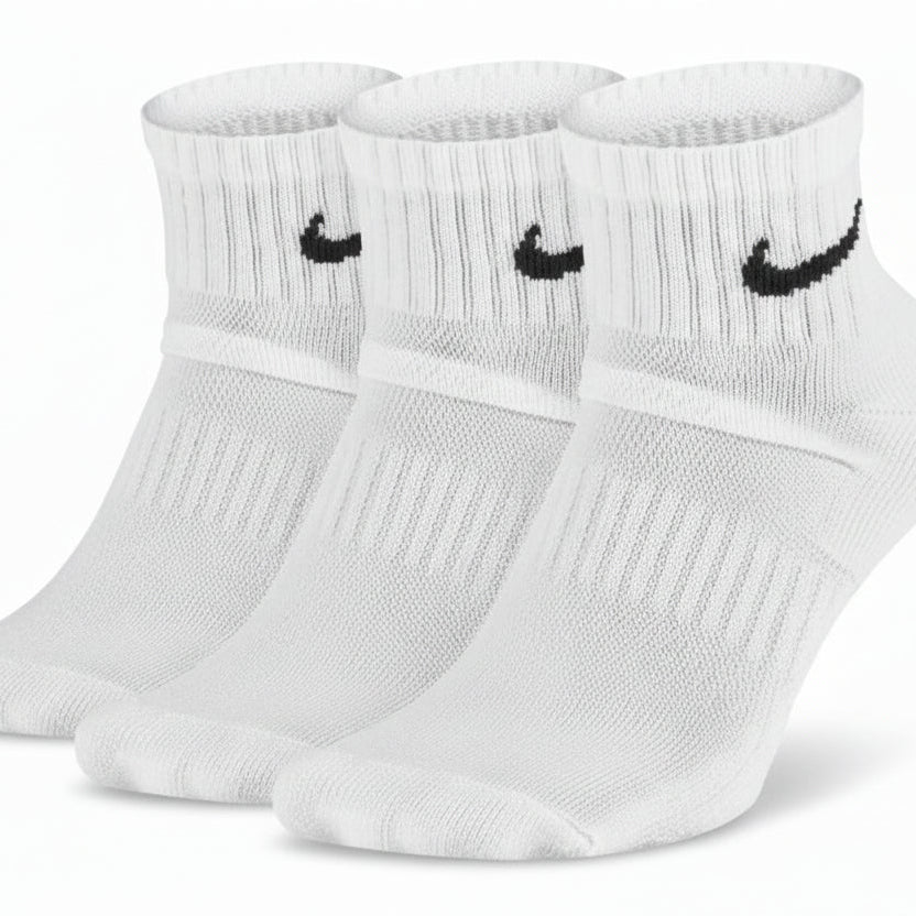 NIKE Ankle Socken White - 3 Paar  EU 34-38 / S